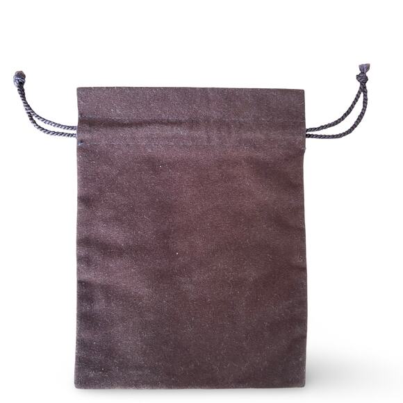 Vintage Tiffany & Co Brown Suede Jewelry Pouch Dust Bag - Picture 2 of 3